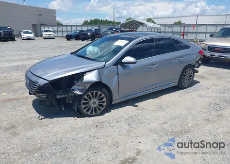 2015 Hyundai Sonata Limited из США, поврежденный, VIN 5NPE34AF4FH252322